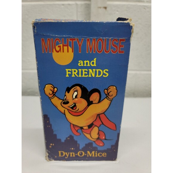 Cartoon Classics Mighty Mouse VHS Video VCR Tape Elmer Fudd 4 Episodes Tested! - Picture 1 of 3